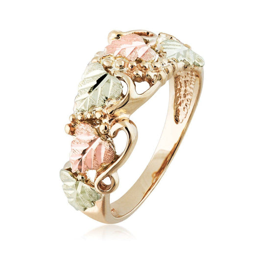 10K yellow gold grape cluster and leaf ring by Mt. Rushmore Black Hills Gold