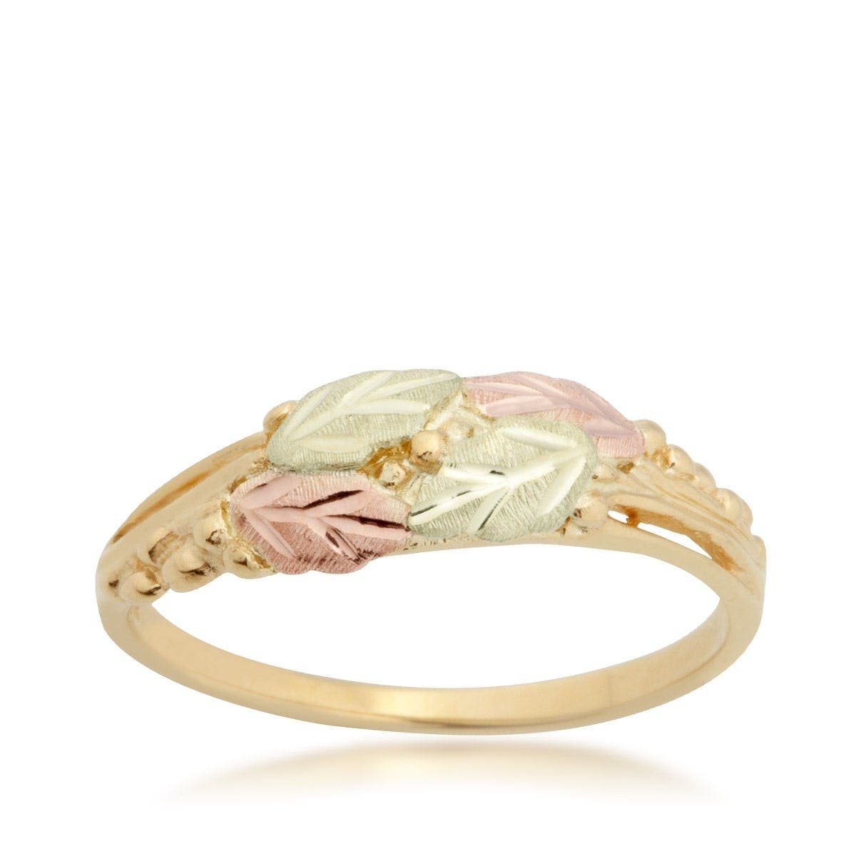 10K yellow gold grape and leaf cluster ring by Mt. Rushmore Black Hills Gold