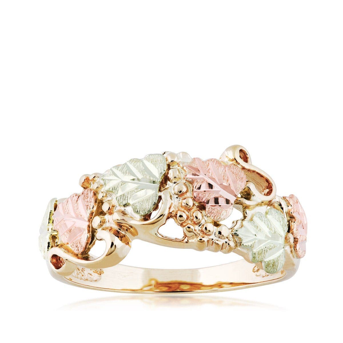 10K yellow gold grape cluster and leaf ring by Mt. Rushmore Black Hills Gold