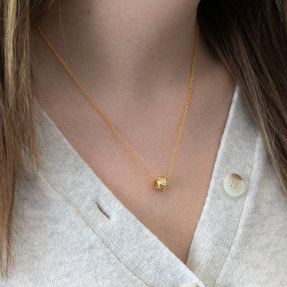 10K yellow gold ball pendant by Mt. Rushmore Black Hills Gold