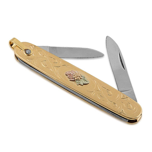 Stainless steel pocket knife by Mt. Rushmore Black Hills Gold