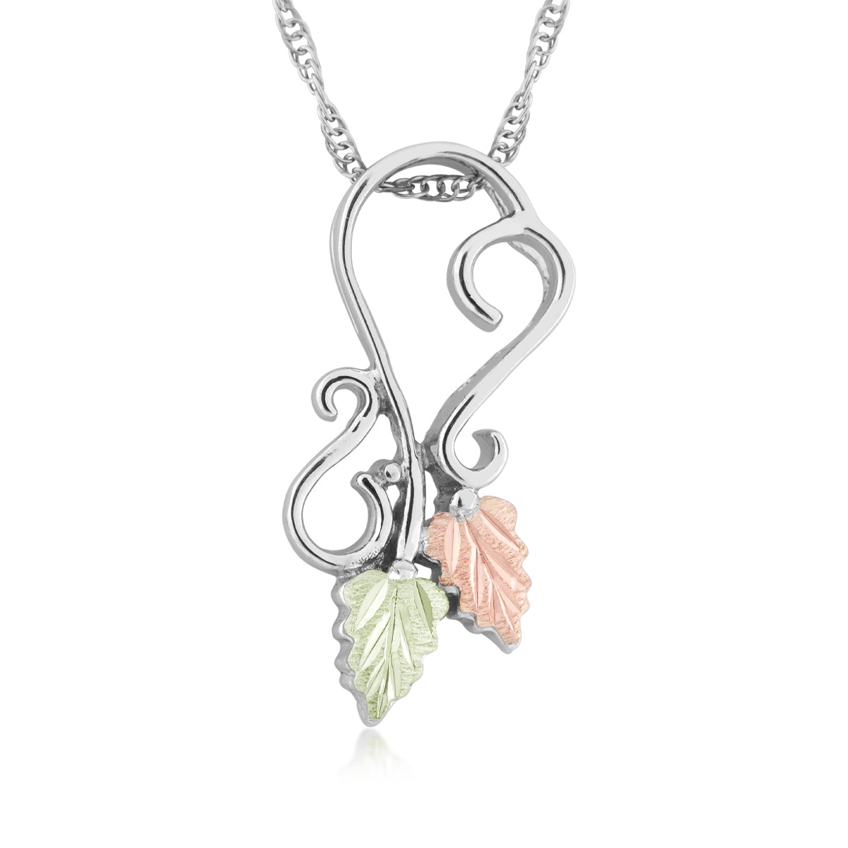 Sterling silver vine pendant by Landstrom's Black Hills Gold