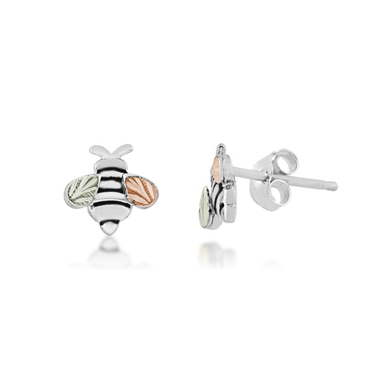 Sterling silver bee earrings by Landstrom's Black Hills Gold