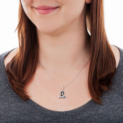 Sterling silver antiqued cowboy boot pendant featuring leaves by Mt. Rushmore Black Hills Gold
