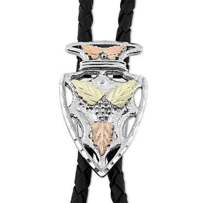 Sterling silver arrowhead bolo tie by Mt. Rushmore Black Hills Gold