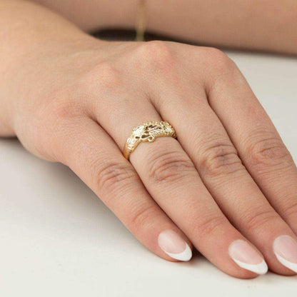 10K yellow gold grape cluster and leaf ring by Mt. Rushmore Black Hills Gold
