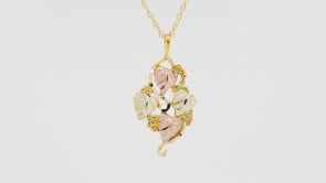 10K yellow gold leaf grapevine pendant by Mt. Rushmore Black Hills Gold, product video